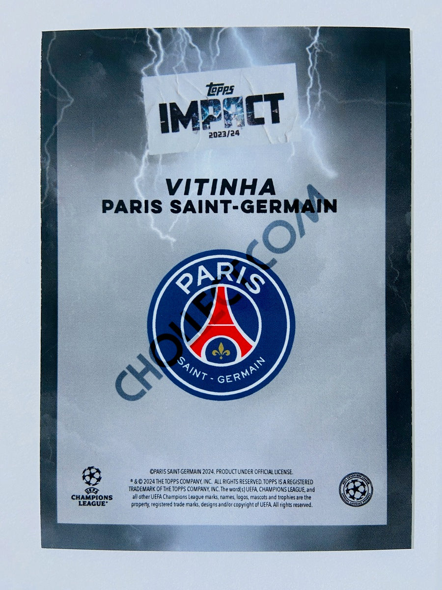 Vitinha - Paris Saint-Germain 2023-24 Topps Impact