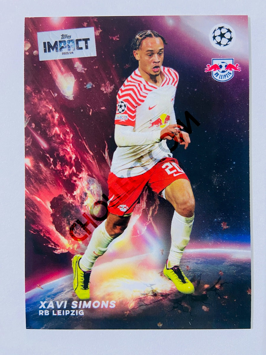 Xavi Simons - RB Leipzig 2023-24 Topps Impact