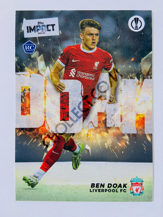 Ben Doak - Liverpool FC 2023-24 Topps Impact RC Rookie