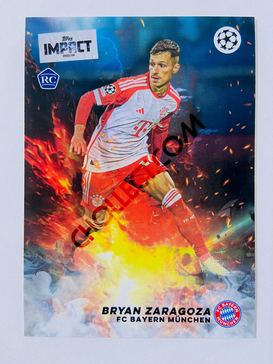 Bryan Zaragoza - FC Bayern München 2023-24 Topps Impact RC Rookie