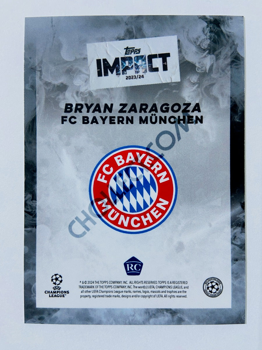 Bryan Zaragoza - FC Bayern München 2023-24 Topps Impact RC Rookie