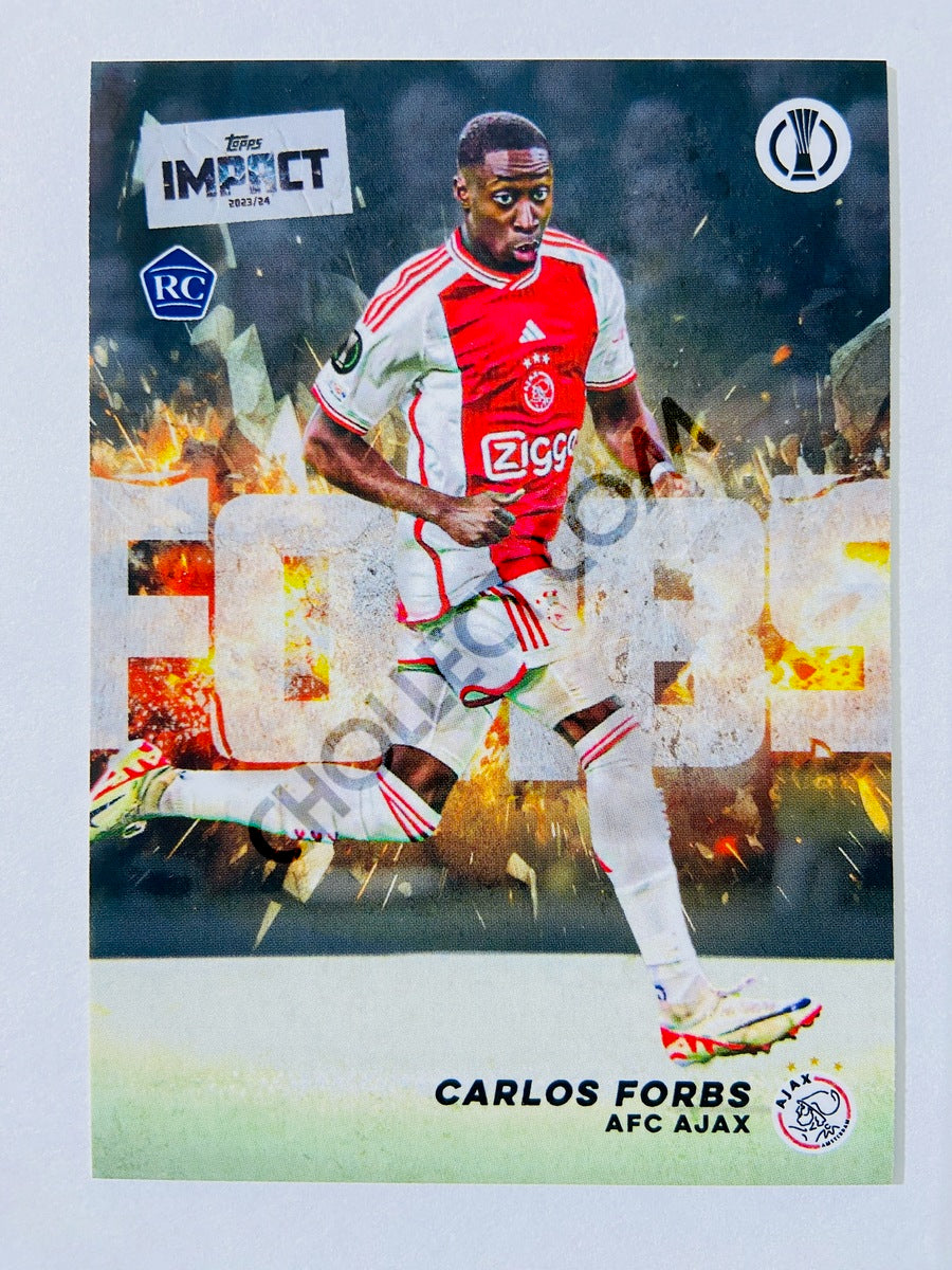 Carlos Forbs - AFC Ajax 2023-24 Topps Impact RC Rookie