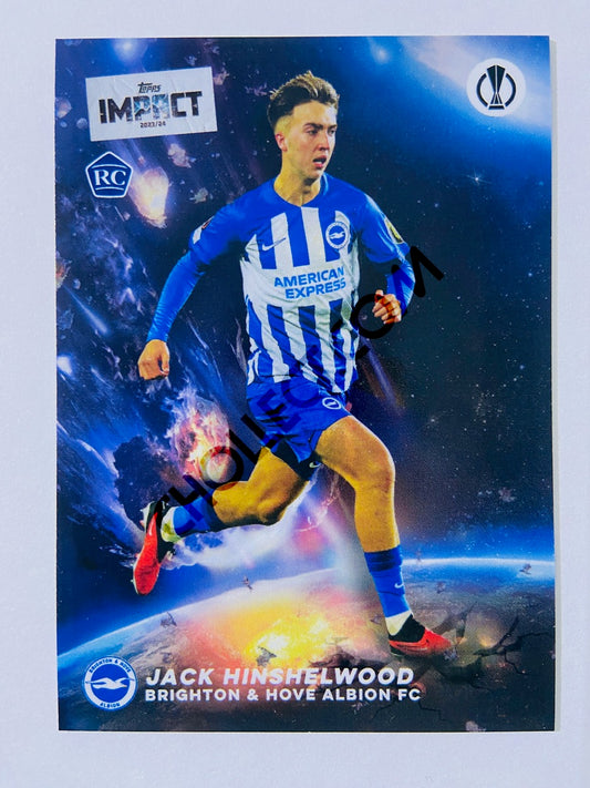 Jack Hinshelwood - Brighton & Hove Albion FC 2023-24 Topps Impact RC Rookie