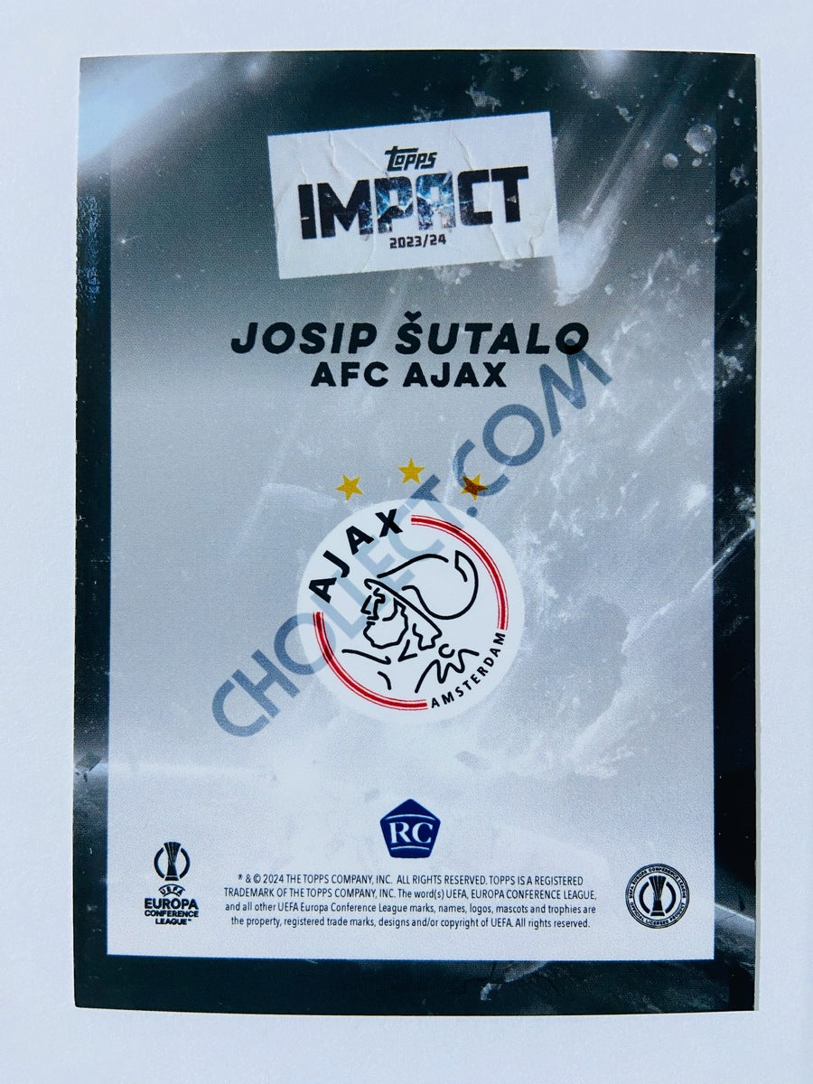 Josip Sutalo - AFC Ajax 2023-24 Topps Impact RC Rookie