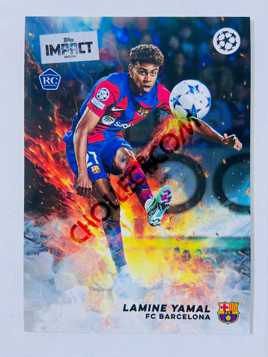 Lamine Yamal - FC Barcelona 2023-24 Topps Impact RC Rookie