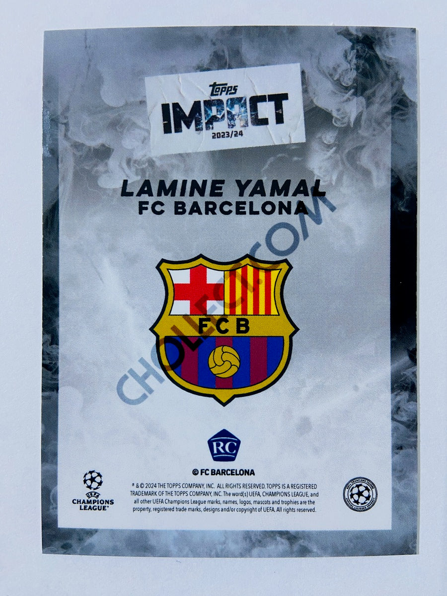 Lamine Yamal - FC Barcelona 2023-24 Topps Impact RC Rookie