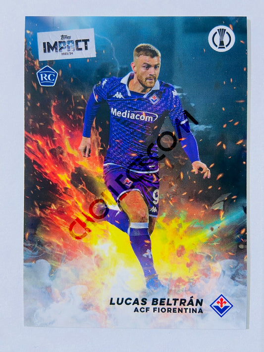 Lucas Beltran - ACF Fiorentina 2023-24 Topps Impact RC Rookie