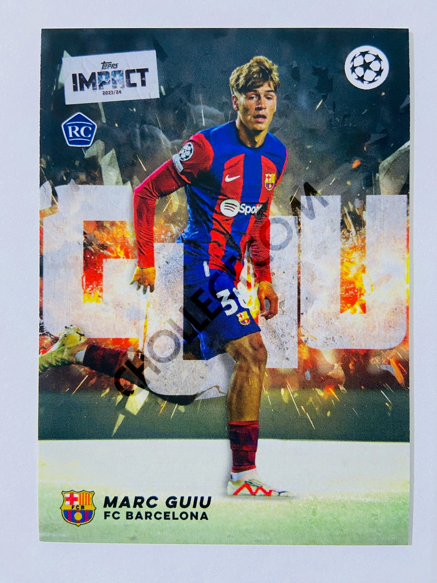 Marc Guiu - FC Barcelona 2023-24 Topps Impact RC Rookie