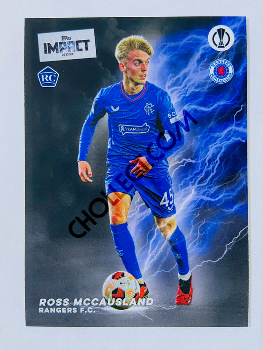 Ross McCausland - Rangers FC 2023-24 Topps Impact RC Rookie