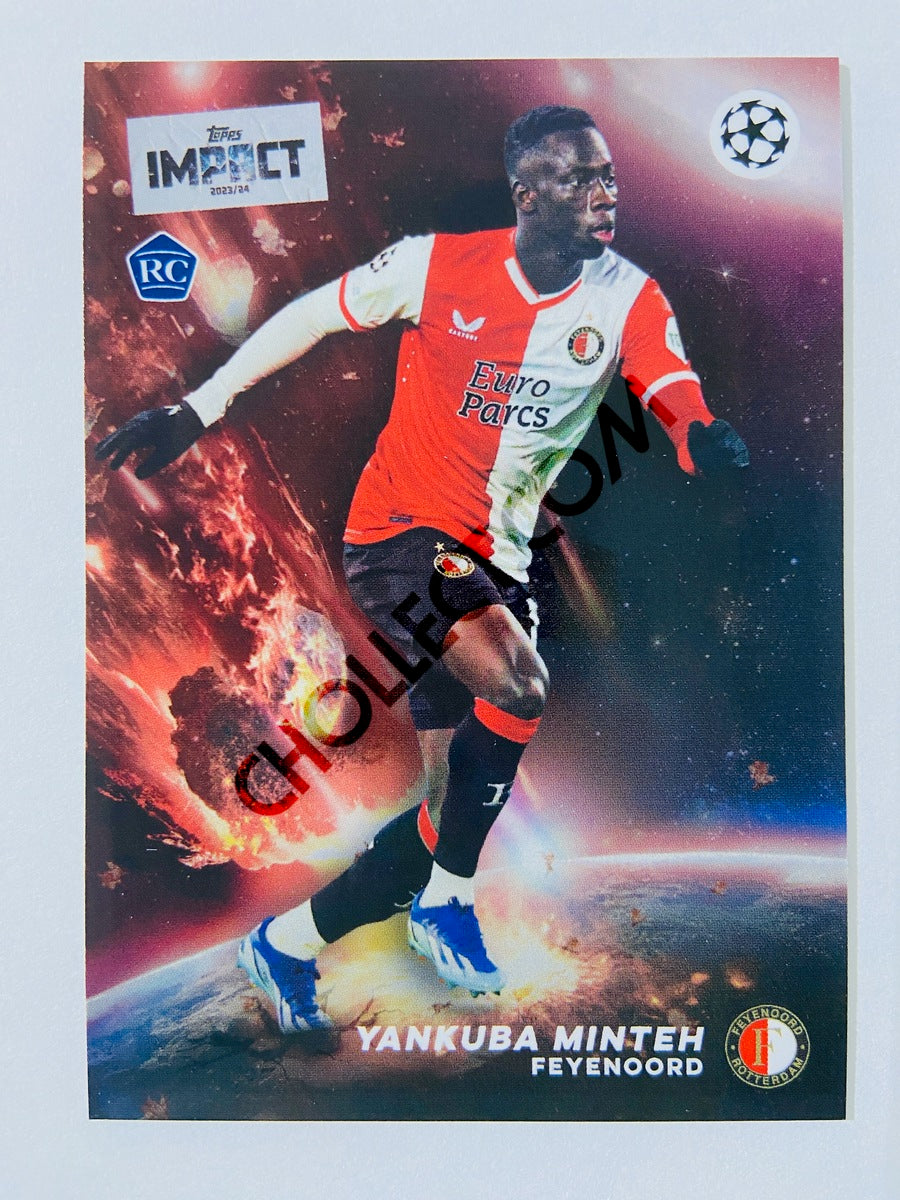 Yankuba Minteh - Feyenoord 2023-24 Topps Impact RC Rookie