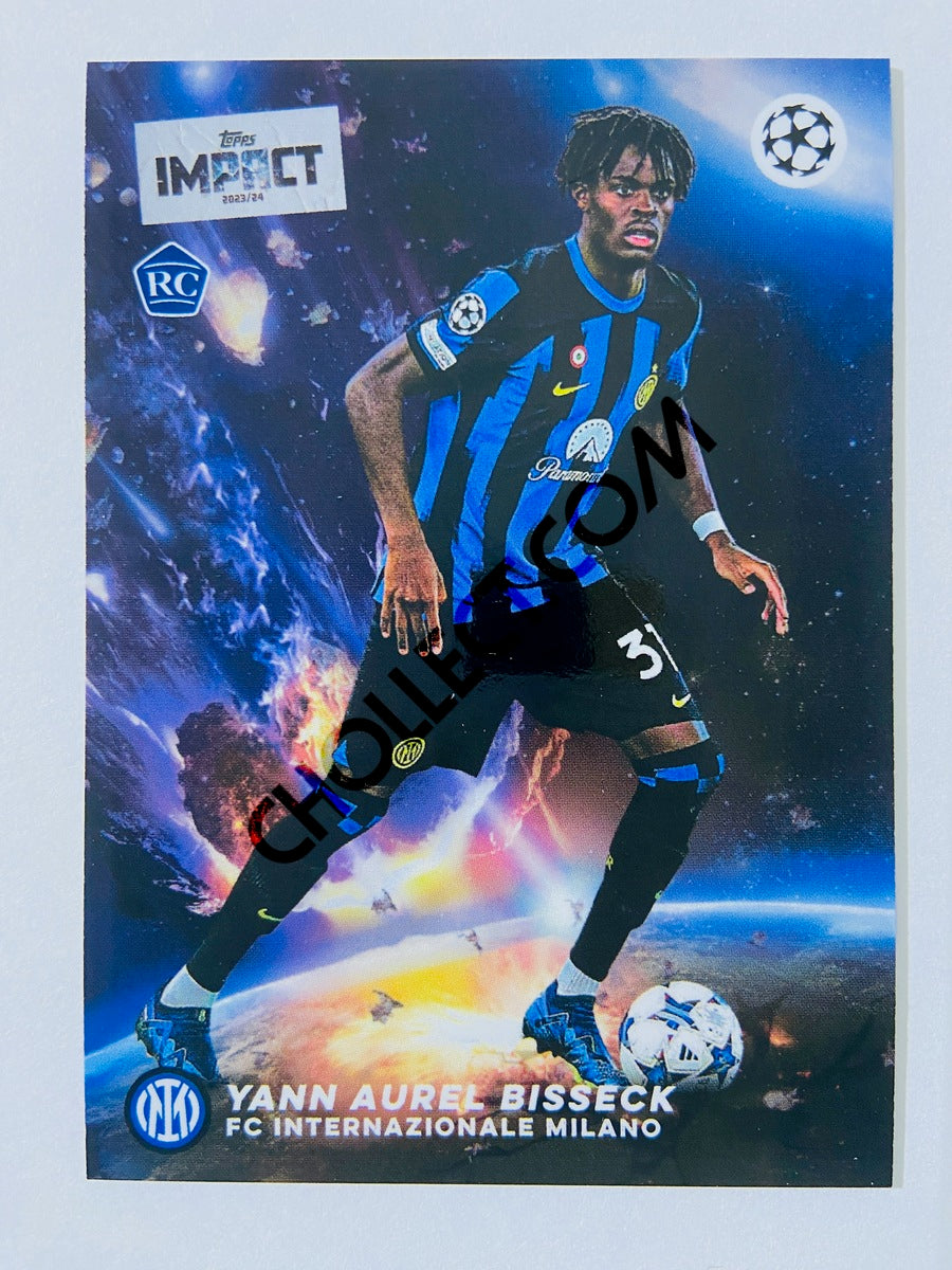 Yann Aurel Bisseck - FC Internazionale Milano 2023-24 Topps Impact RC Rookie