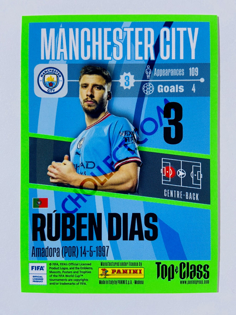 Ruben Dias - Manchester City 2023 Panini Top Class #22