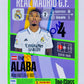 David Alaba - Real Madrid C.F. 2023 Panini Top Class #23