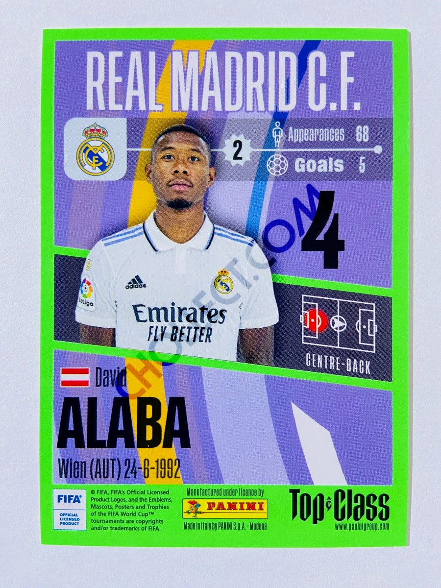 David Alaba - Real Madrid C.F. 2023 Panini Top Class #23