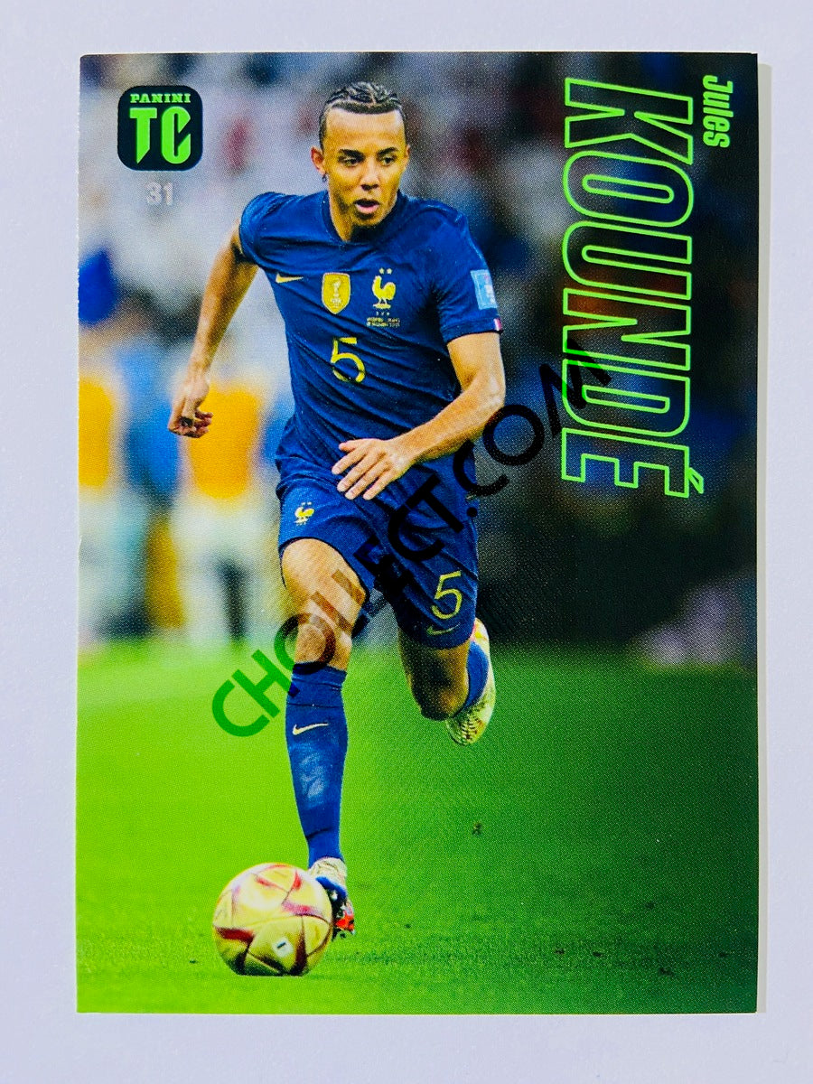 Jules Kounde - France 2023 Panini Top Class #31