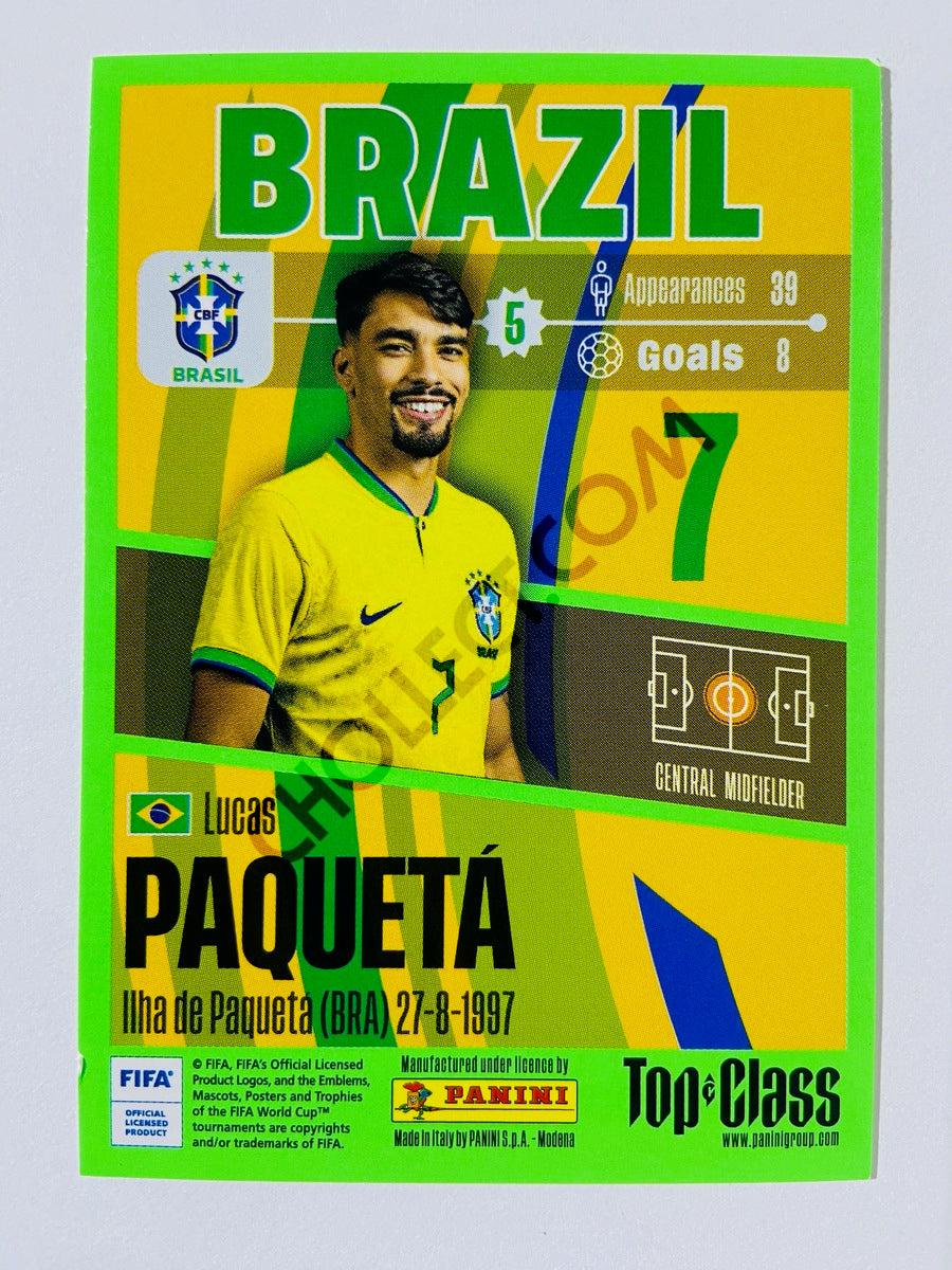 Lucas Paqueta - Brazil 2023 Panini Top Class #46