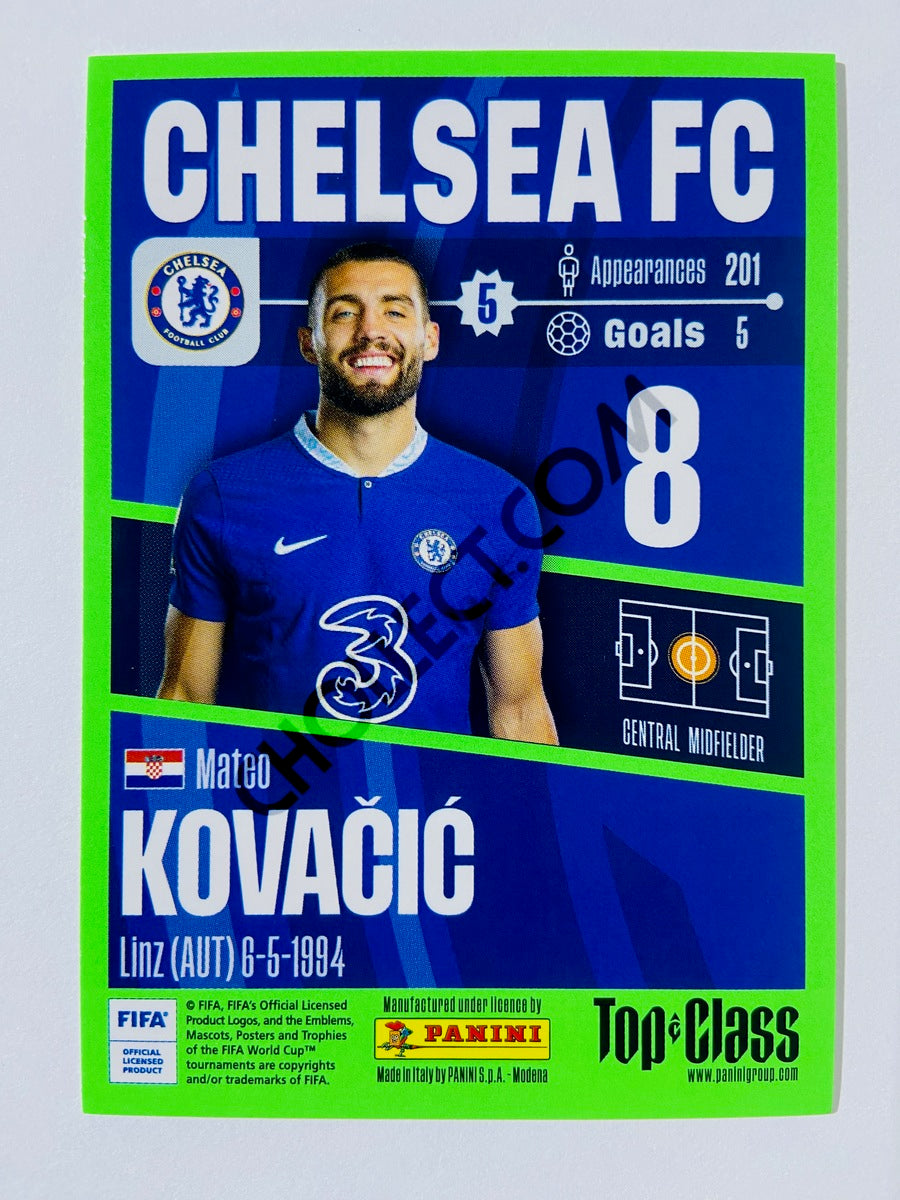 Mateo Kovacic - Chelsea FC 2023 Panini Top Class #54