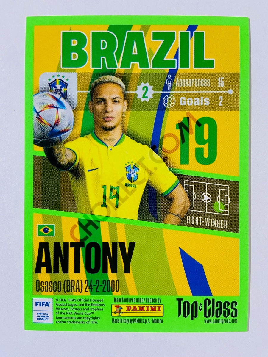 Antony - Brazil 2023 Panini Top Class #84 – chollect.com