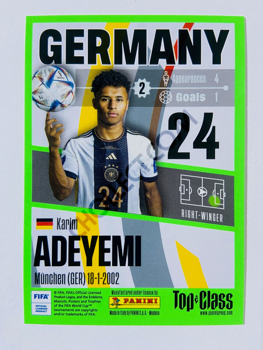 Karim Adeyemi - Germany 2023 Panini Top Class #88
