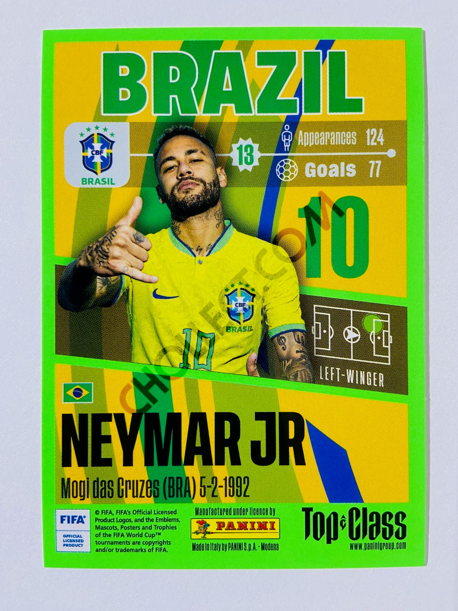 Neymar Jr - Brazil 2023 Panini Top Class #101