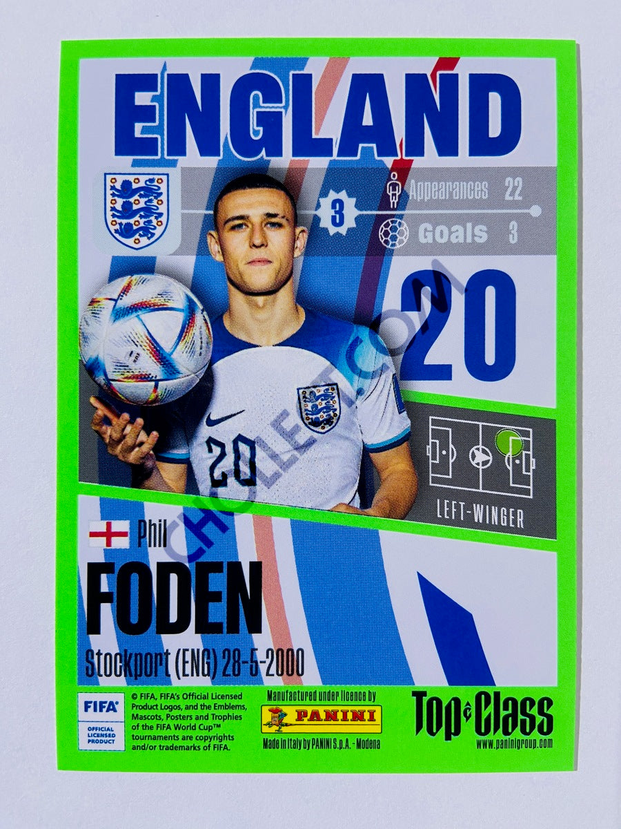 Phil Foden - England 2023 Panini Top Class #103