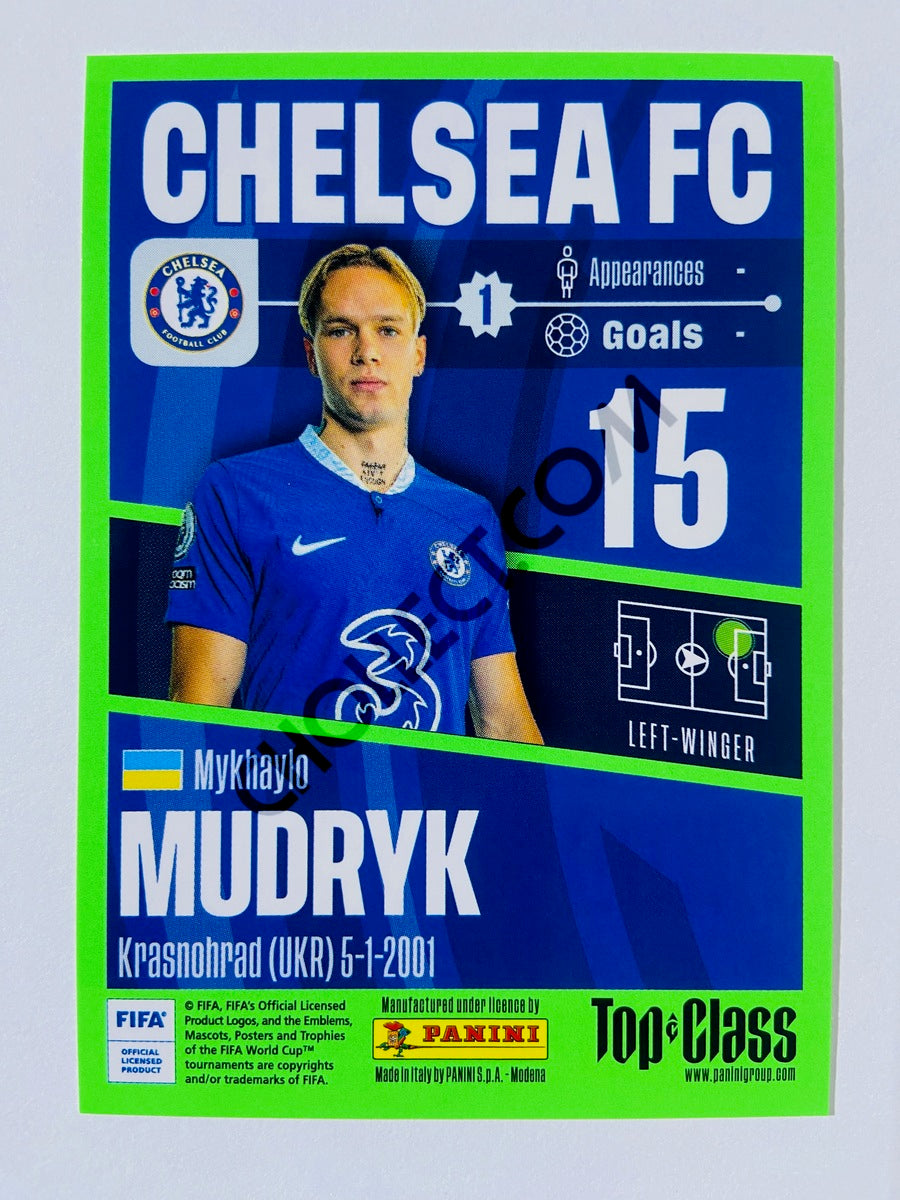 Mykhaylo Mudryk - Chelsea FC 2023 Panini Top Class #110