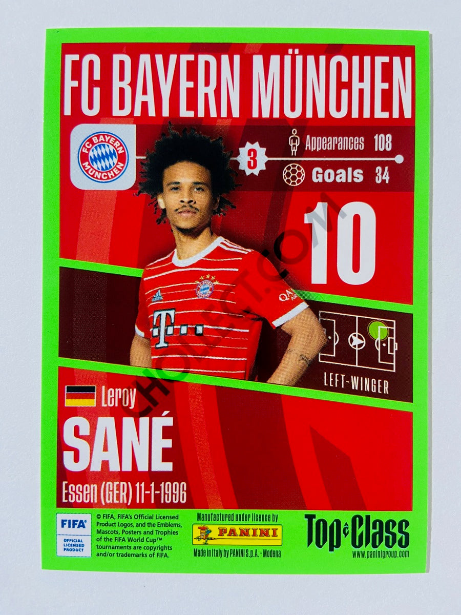 Leroy Sane - FC Bayern München 2023 Panini Top Class #117