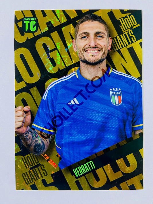 Marco Verratti - Italy 2023 Panini Top Class Holo Giants