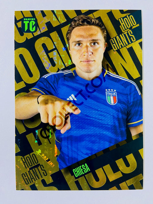 Federico Chiesa - Italy 2023 Panini Top Class Holo Giants