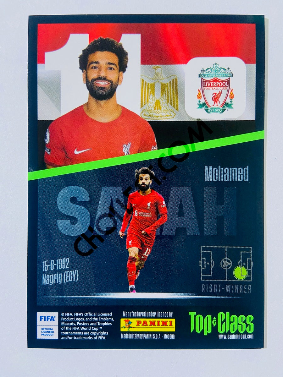 Mohamed Salah - Liverpool FC 2023 Panini Top Class Holo Giants