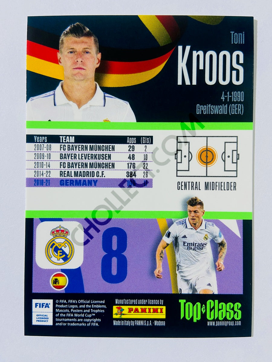 Toni Kroos - Real Madrid C.F. 2023 Panini Top Class Master Class #246