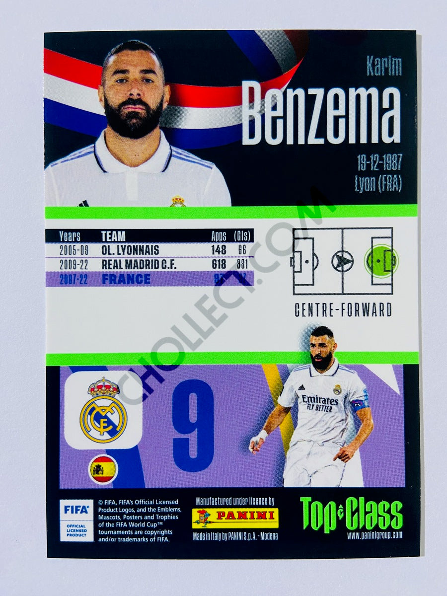 Karim Benzema - Real Madrid CF 2023 Panini Top Class Master Class #247