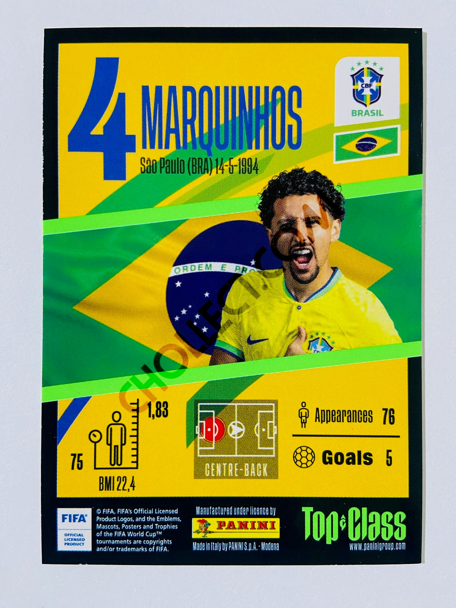 Marquinhos - Brazil 2023 Panini Top Class Max Power #165