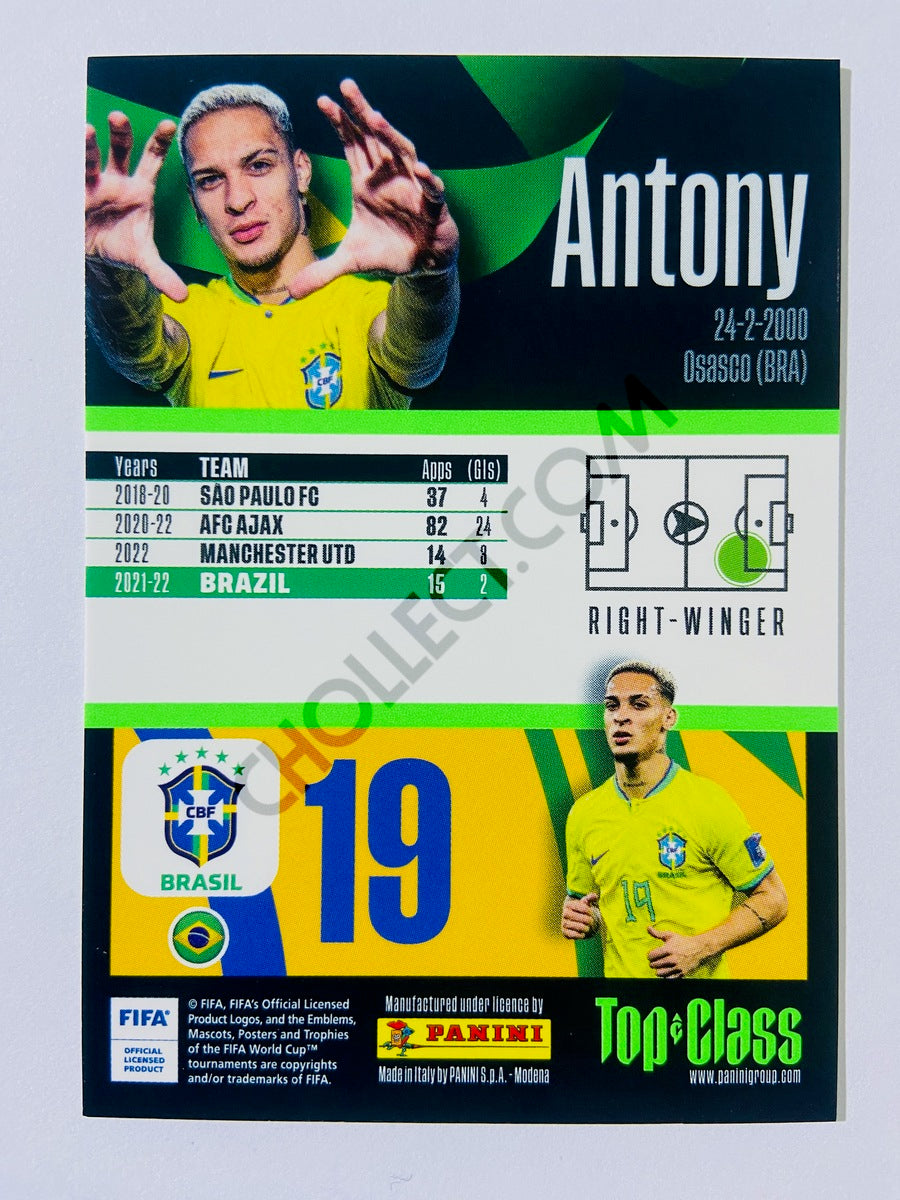 Antony - Brazil 2023 Panini Top Class New Sensation #252