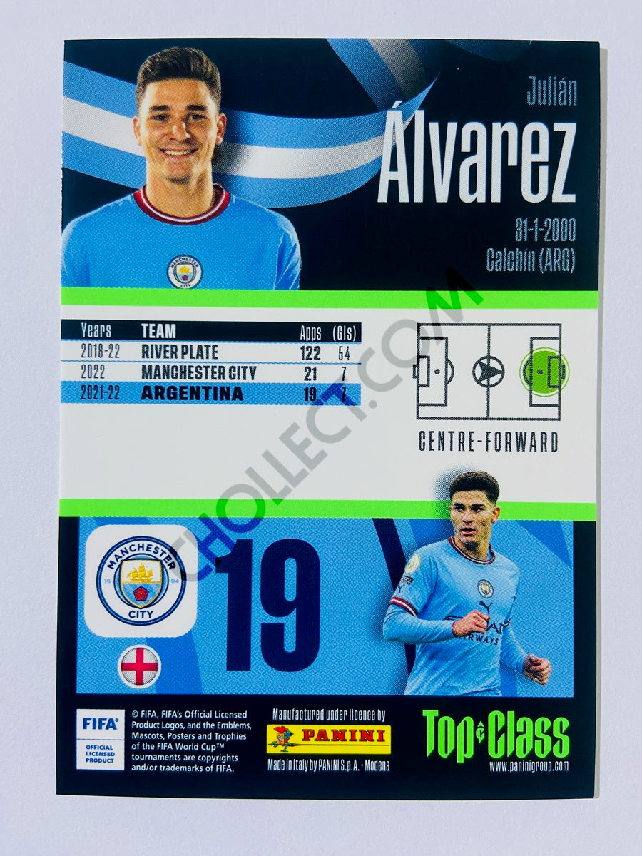 Julian Alvarez - Manchester City 2023 Panini Top Class New Sensation #258