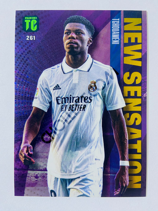 Aurelien Tchouameni - Real Madrid C.F. 2023 Panini Top Class New Sensation #261