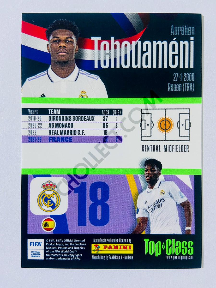 Aurelien Tchouameni - Real Madrid C.F. 2023 Panini Top Class New Sensation #261