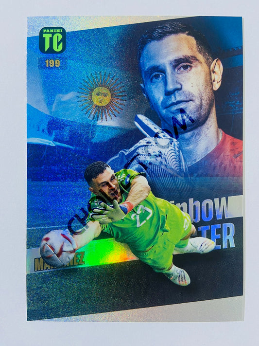 Emiliano Martinez - Argentina 2023 Panini Top Class Rainbow Master #199