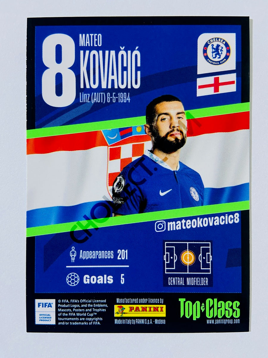 Mateo Kovacic - Chelsea FC 2023 Panini Top Class Rainbow Master #208
