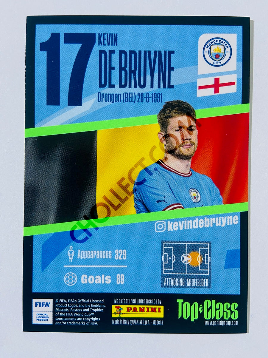 Kevin De Bruyne - Manchester City 2023 Panini Top Class Rainbow Master #211