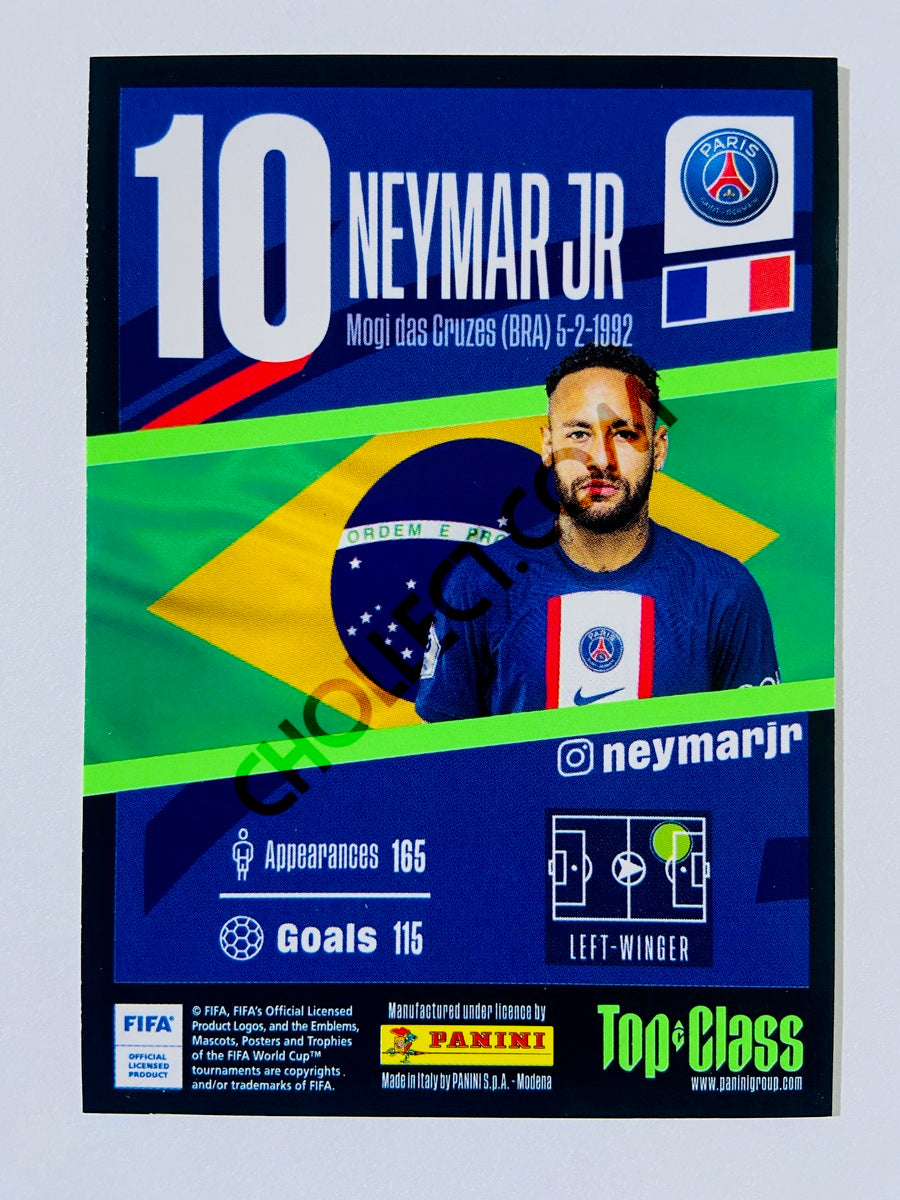 Neymar Jr. - Paris Saint-Germain 2023 Panini Top Class Rainbow Master #215