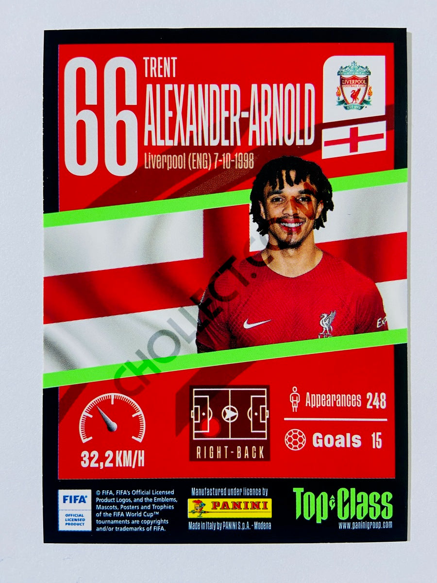 Trent Alexander-Arnold - Liverpool FC 2023 Panini Top Class Supersonic #151