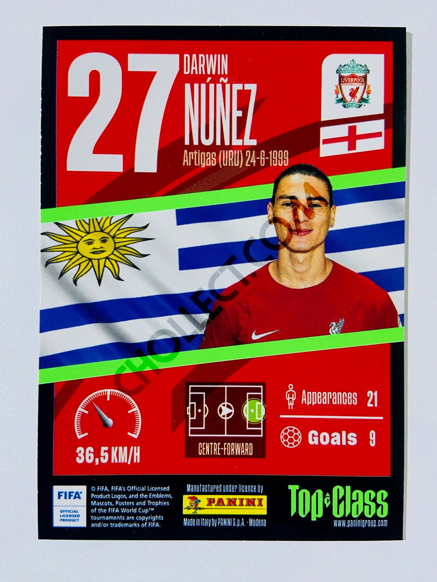 Darwin Nunez - Liverpool FC 2023 Panini Top Class Supersonic #152
