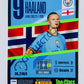 Erling Haaland - Manchester City 2023 Panini Top Class Supersonic #155