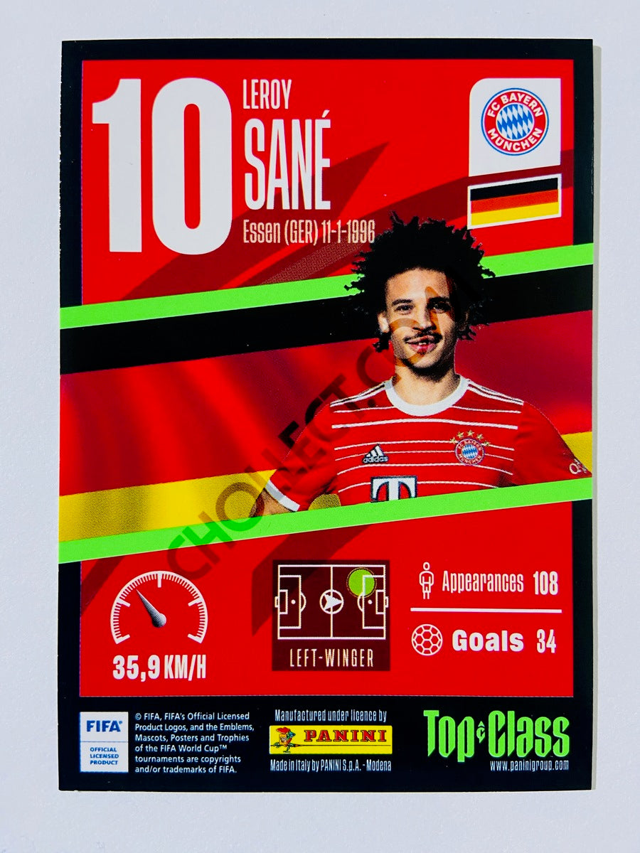 Leroy Sane - FC Bayern München 2023 Panini Top Class Supersonic #162