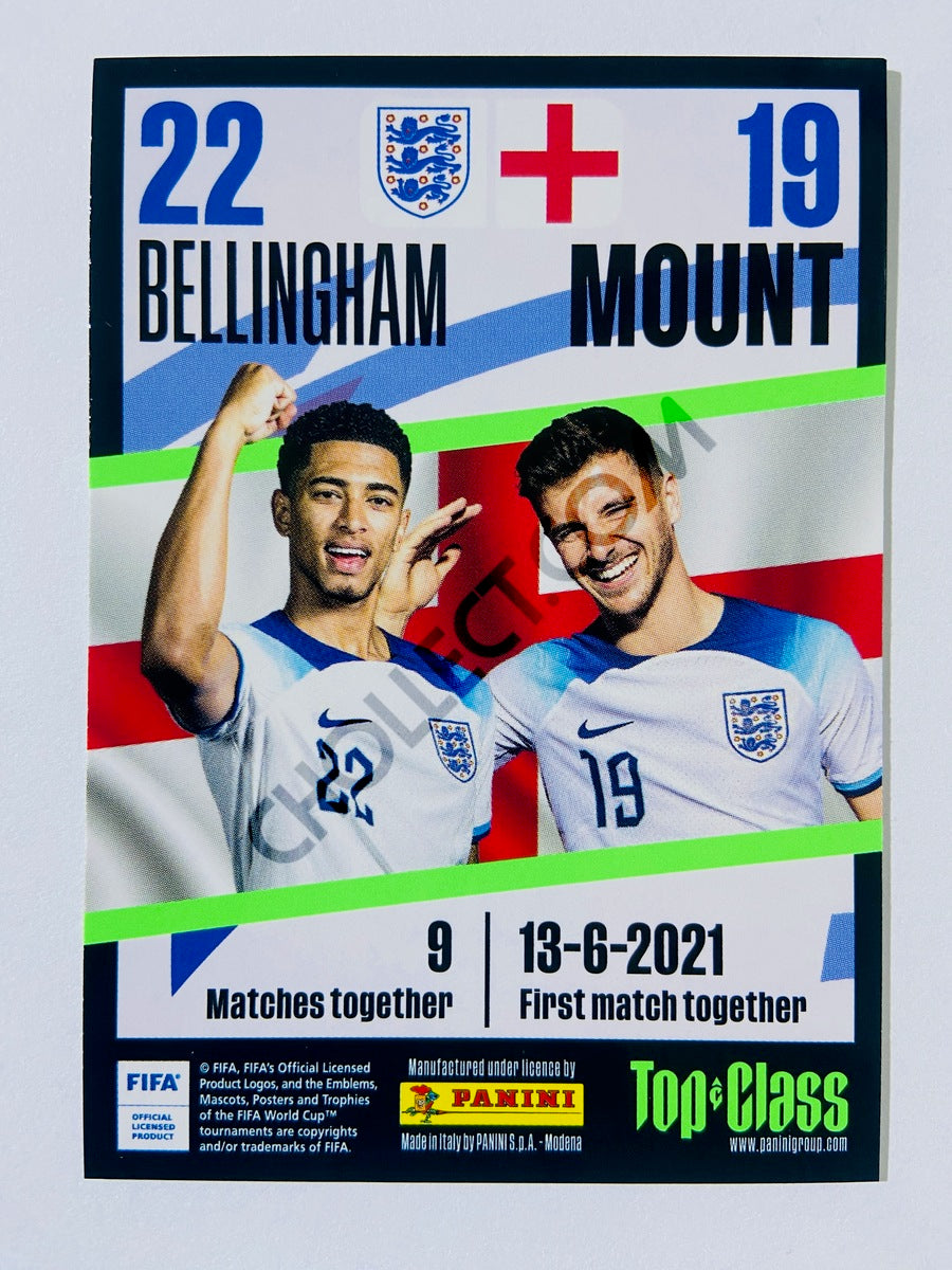 Jude Bellingham / Mason Mount - England 2023 Panini Top Class Synergy #221