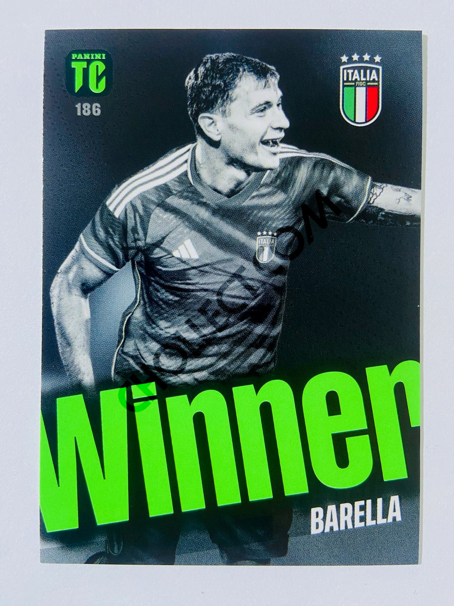 Nicolo Barella - Italy 2023 Panini Top Class Winner #186