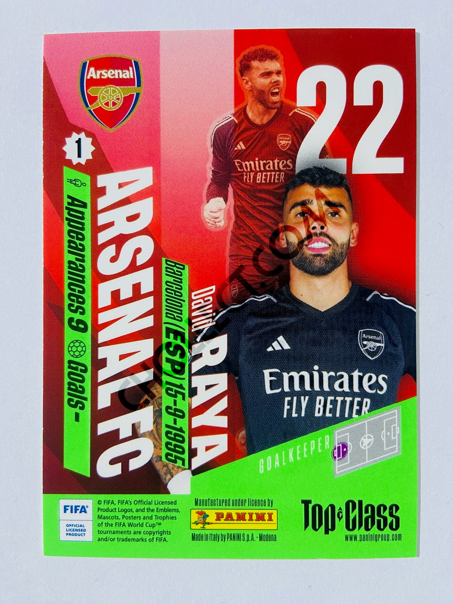 David Raya – Arsenal FC 2024 Panini Top Class #1