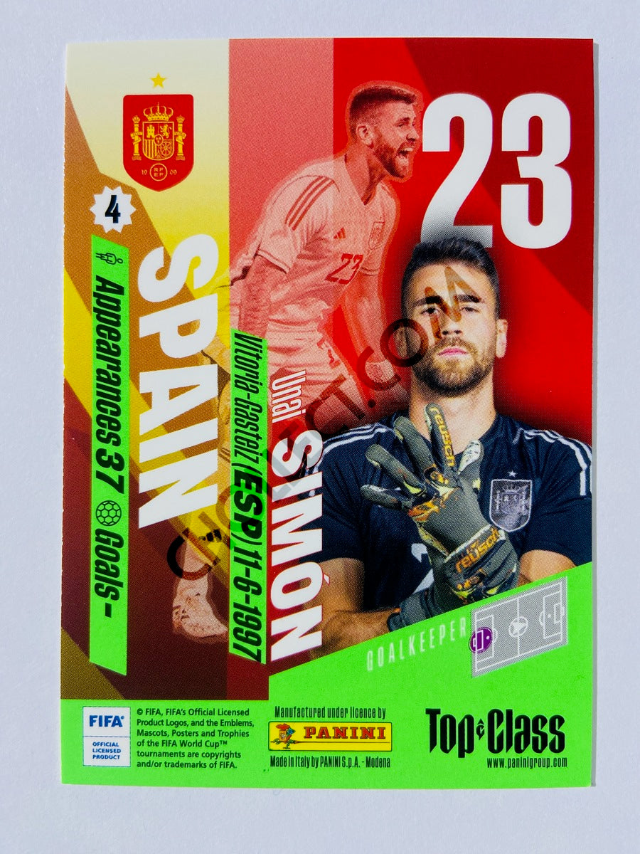 Unai Simon - Spain 2024 Panini Top Class #8