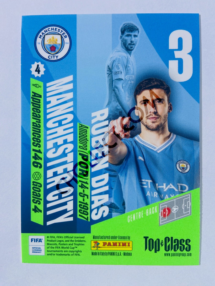 Ruben Dias – Manchester City 2024 Panini Top Class #13